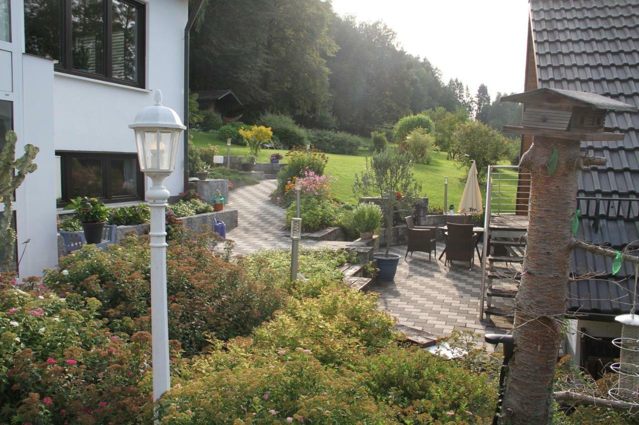 Apartment mit Burgblick im Grünen, Familie Held Burgthann Exterior foto